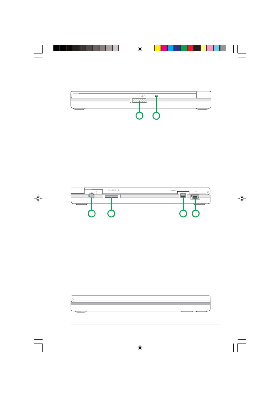 Right side panel, Rear panel front panel | Asus SCB-2408-D User Manual | Page 13 / 56