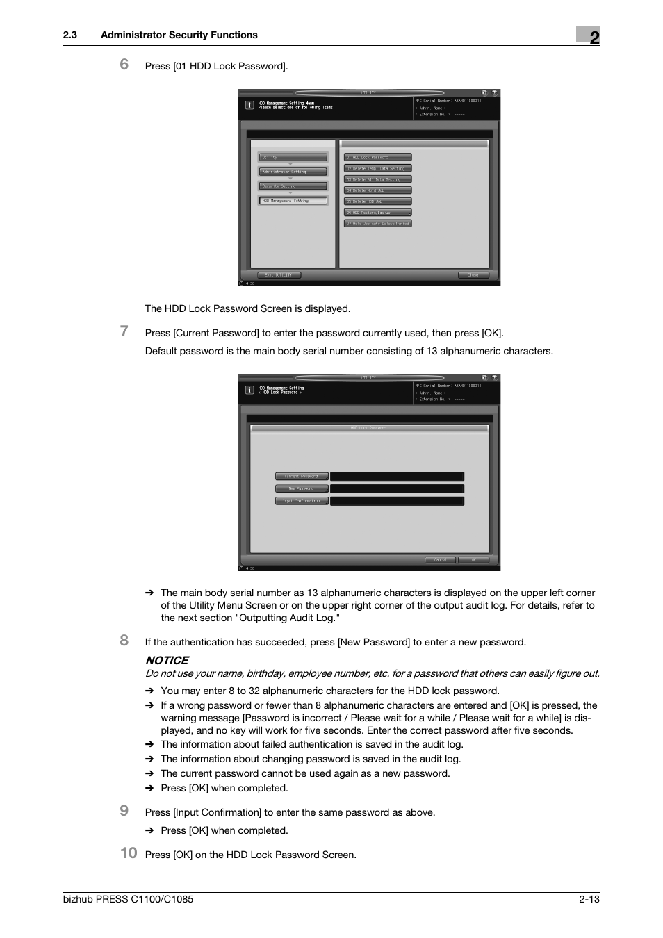 Konica Minolta bizhub PRESS C1100 User Manual | Page 21 / 68