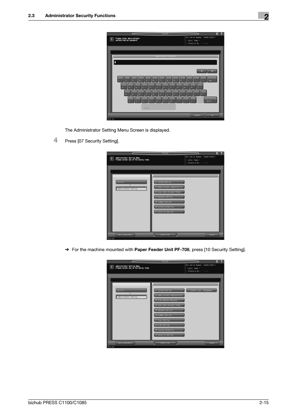 Konica Minolta bizhub PRESS C1100 User Manual | Page 23 / 68