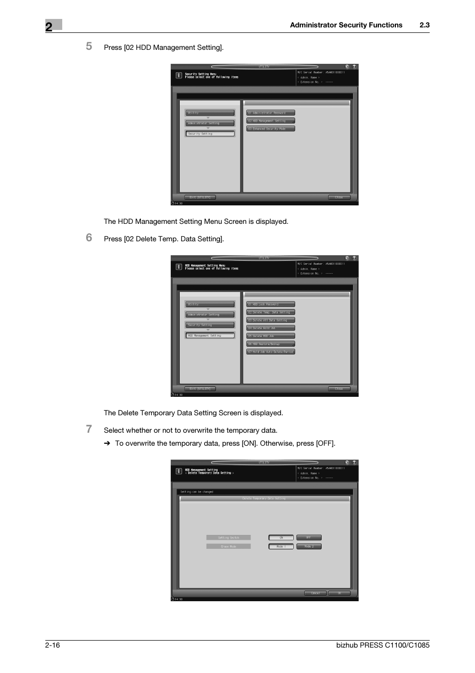 Konica Minolta bizhub PRESS C1100 User Manual | Page 24 / 68