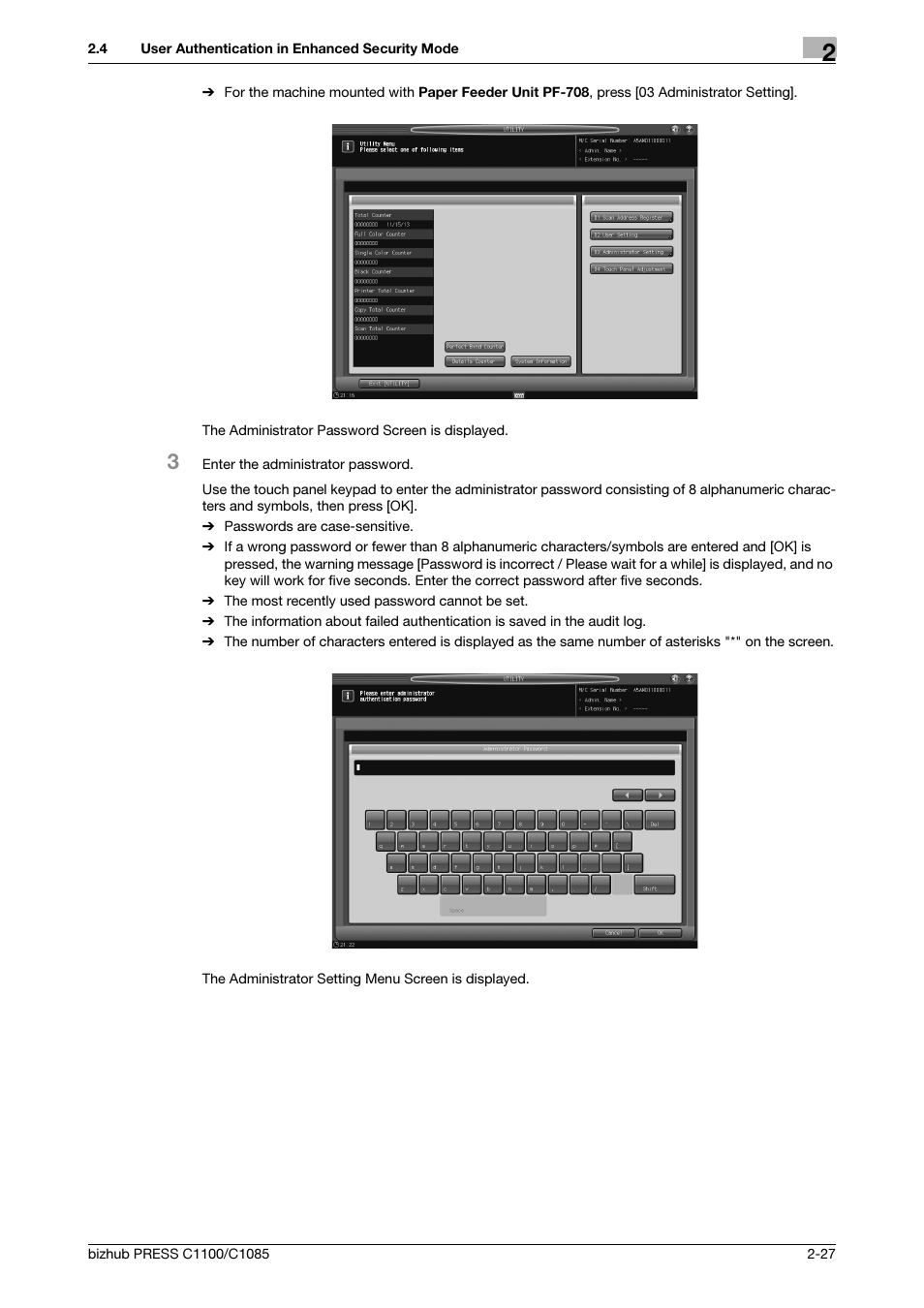 Konica Minolta bizhub PRESS C1100 User Manual | Page 35 / 68