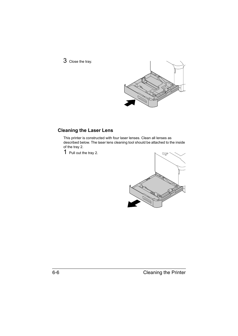 Cleaning the laser lens, Cleaning the laser lens -6 | Konica Minolta magicolor 3730DN User Manual | Page 109 / 164