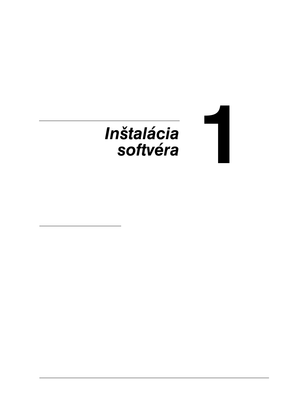 Inštalácia softvéra, 1 inštalácia softvéra | Konica Minolta Magicolor 2350EN User Manual | Page 9 / 208