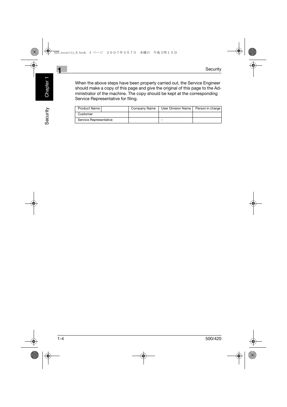 Konica Minolta bizhub 500 User Manual | Page 11 / 194