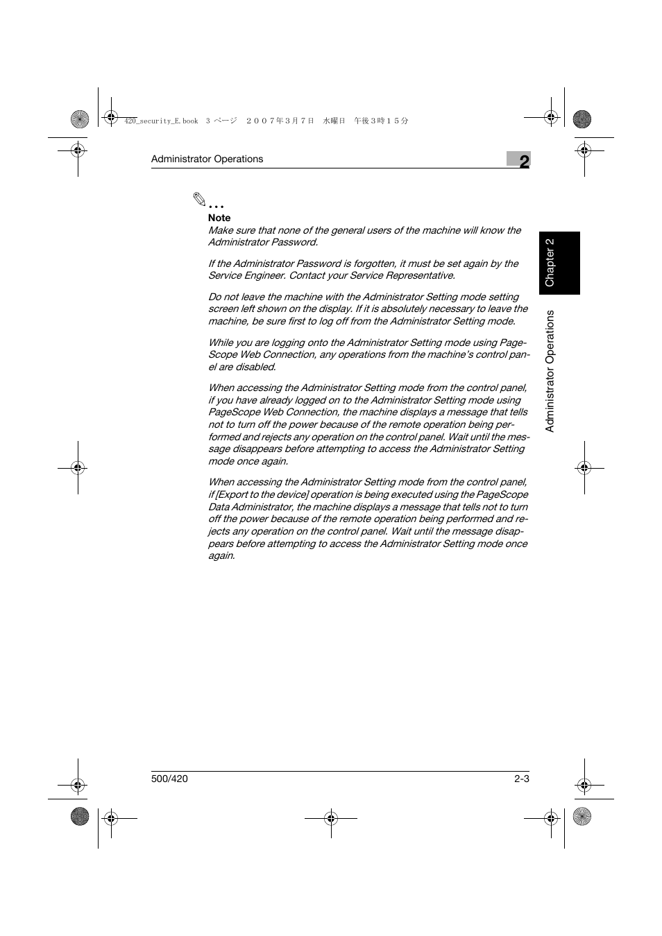 Konica Minolta bizhub 500 User Manual | Page 22 / 194