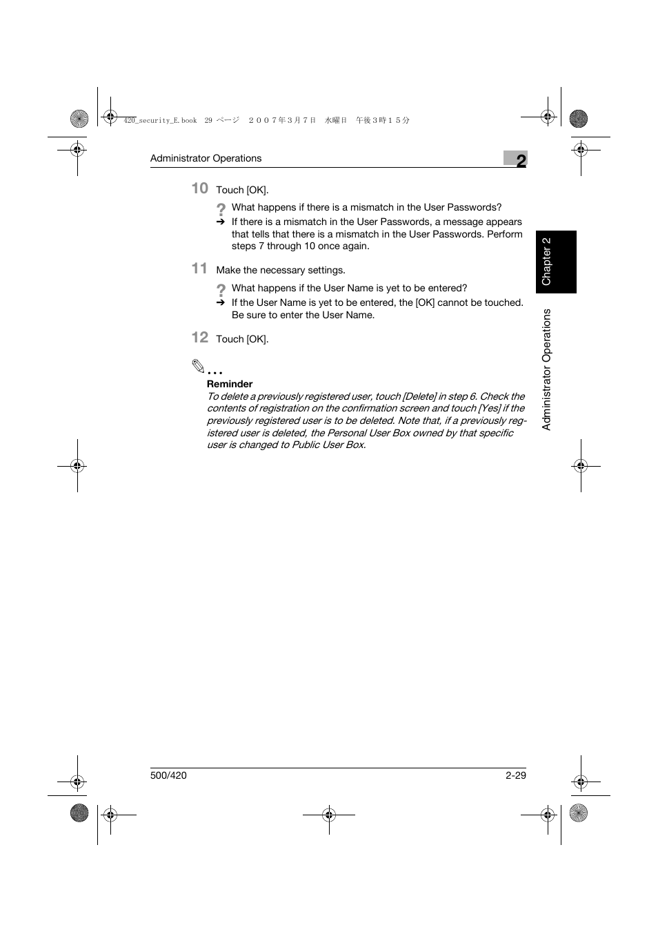 Konica Minolta bizhub 500 User Manual | Page 48 / 194