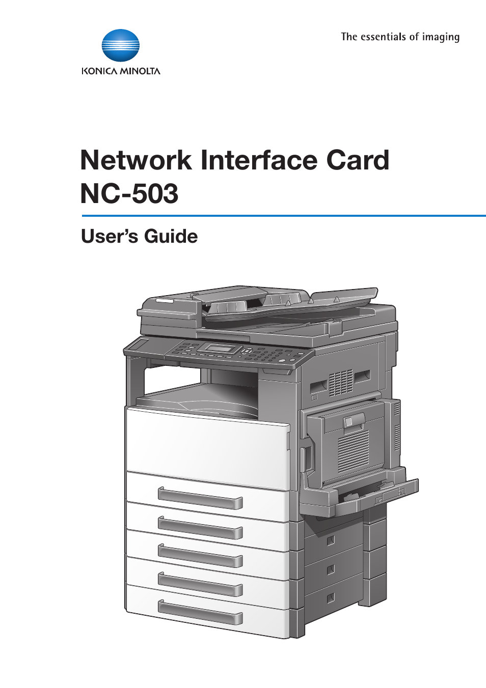 Konica Minolta NC-503 User Manual | 244 pages