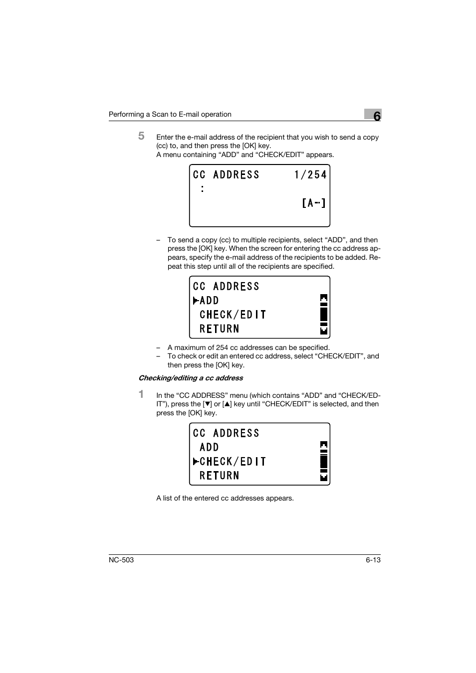 Konica Minolta NC-503 User Manual | Page 120 / 244