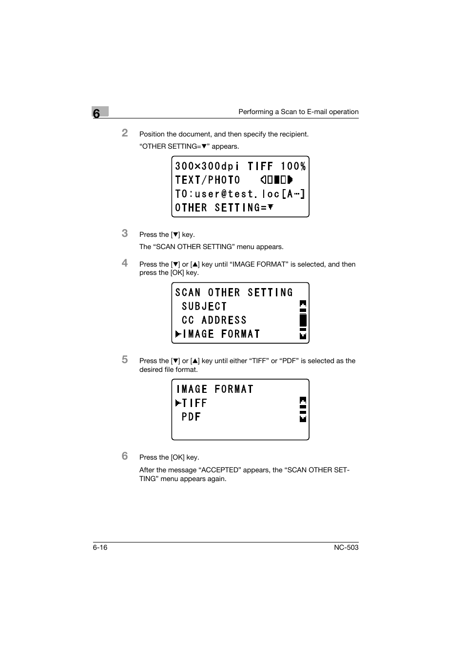 Konica Minolta NC-503 User Manual | Page 123 / 244