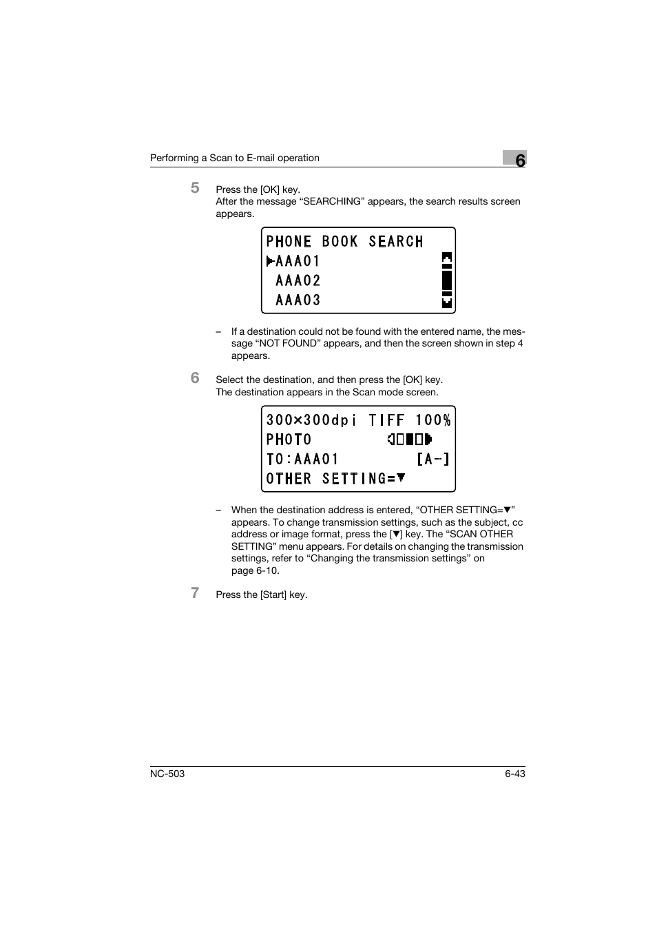 Konica Minolta NC-503 User Manual | Page 150 / 244