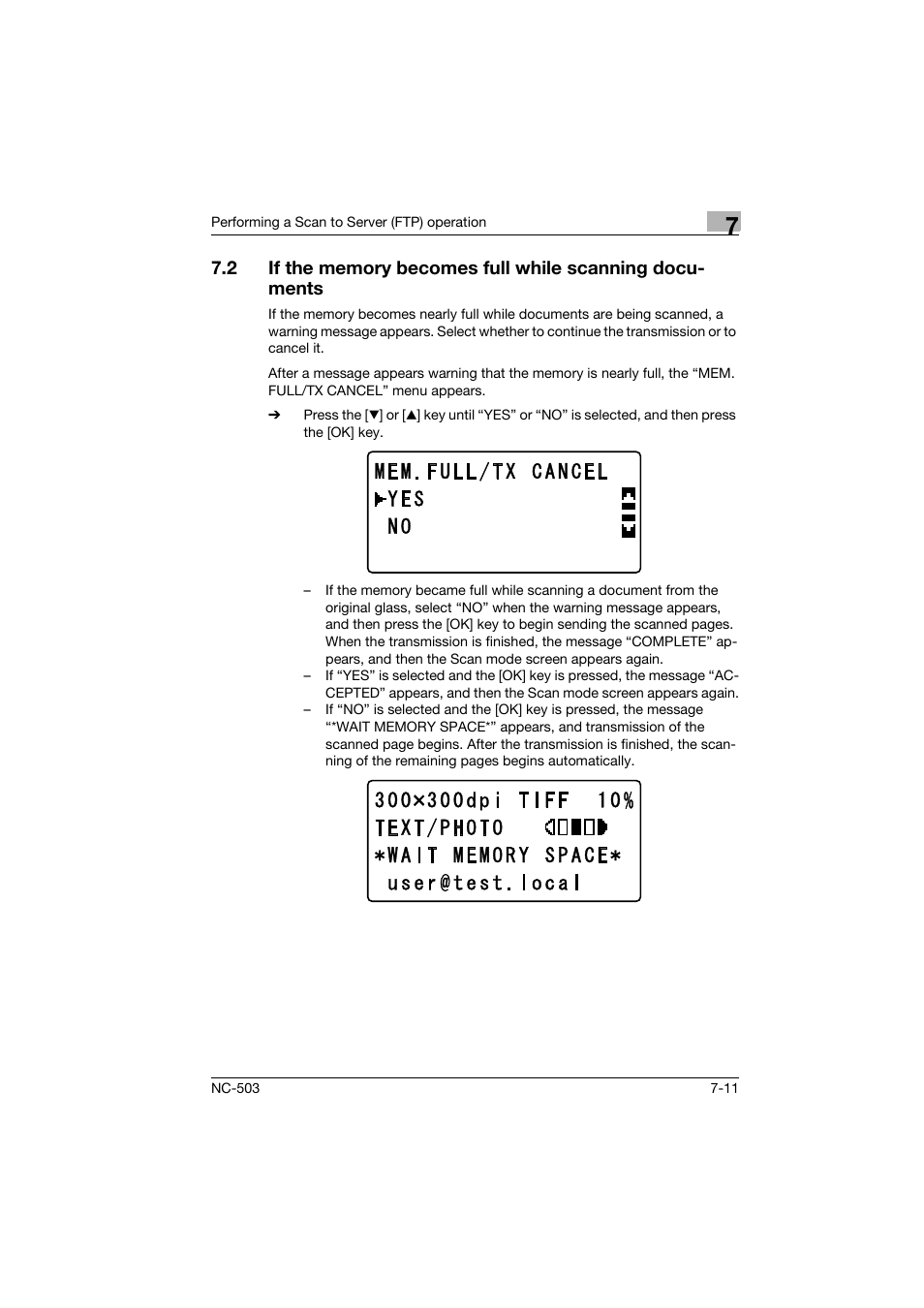 Konica Minolta NC-503 User Manual | Page 164 / 244