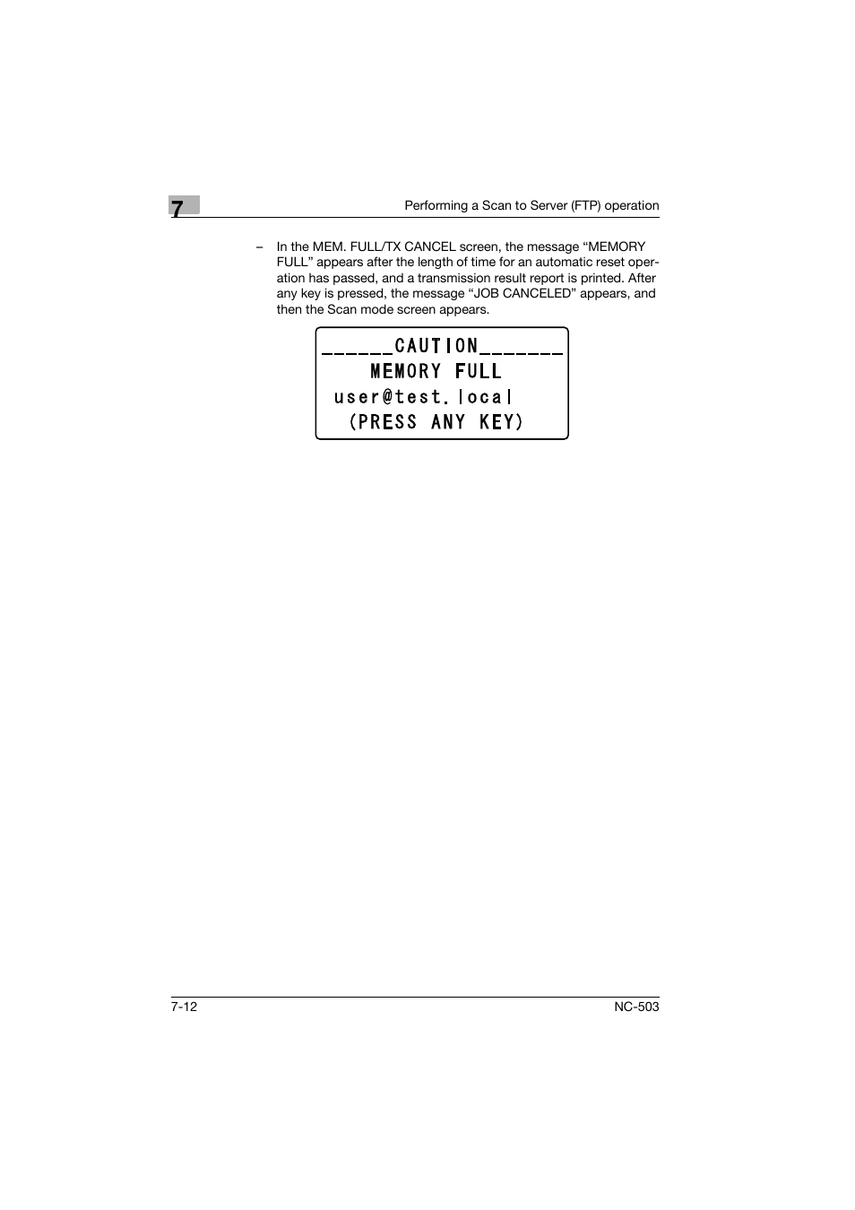 Konica Minolta NC-503 User Manual | Page 165 / 244