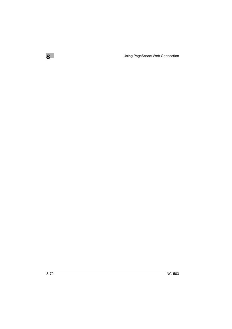 Konica Minolta NC-503 User Manual | Page 237 / 244
