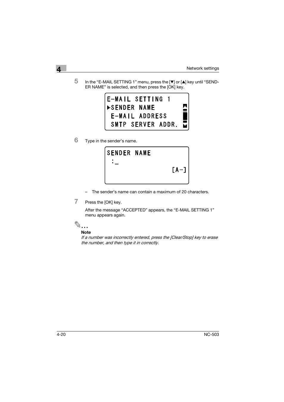 Konica Minolta NC-503 User Manual | Page 71 / 244