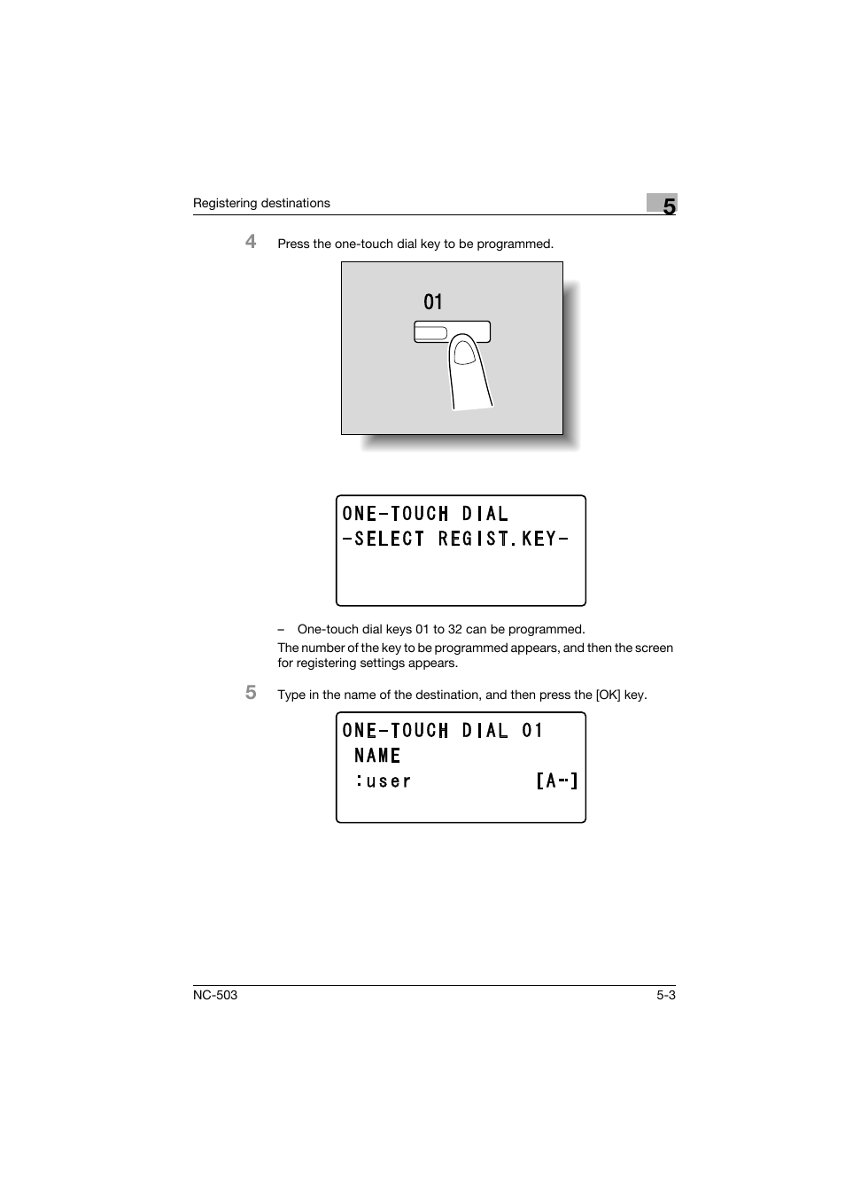 Konica Minolta NC-503 User Manual | Page 92 / 244