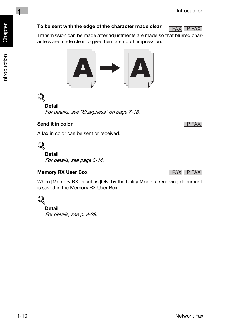 Send it in color, Memory rx user box | Konica Minolta bizhub C250 User Manual | Page 19 / 332