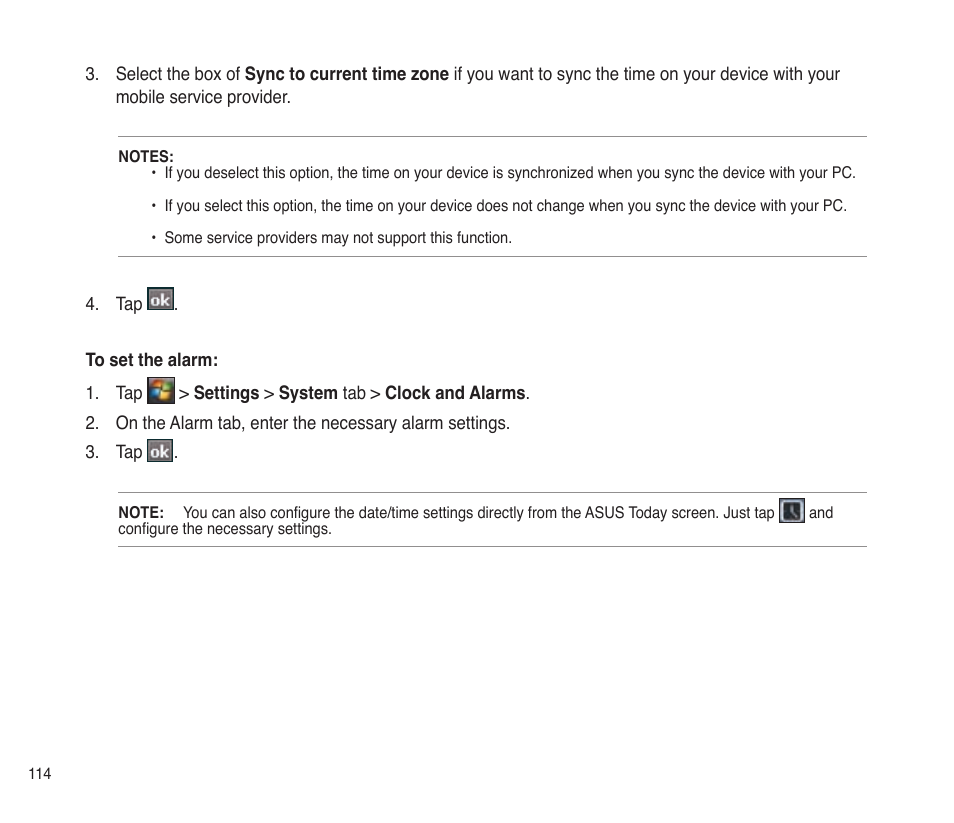Asus P565 User Manual | Page 114 / 190