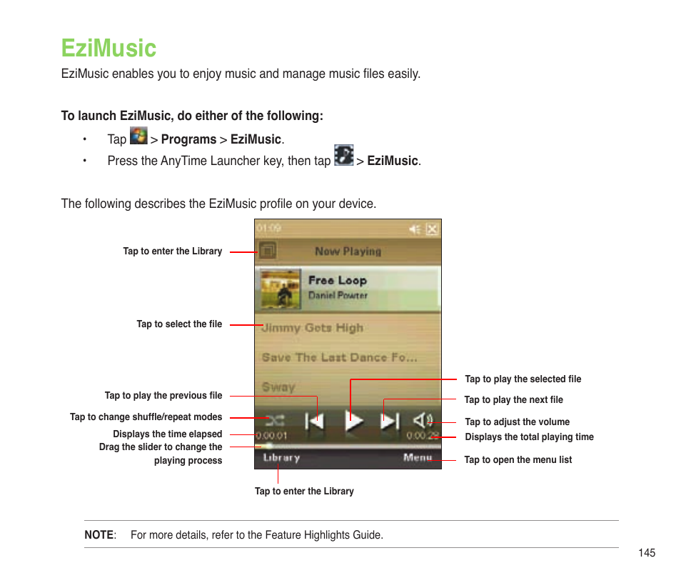 Ezimusic | Asus P565 User Manual | Page 145 / 190