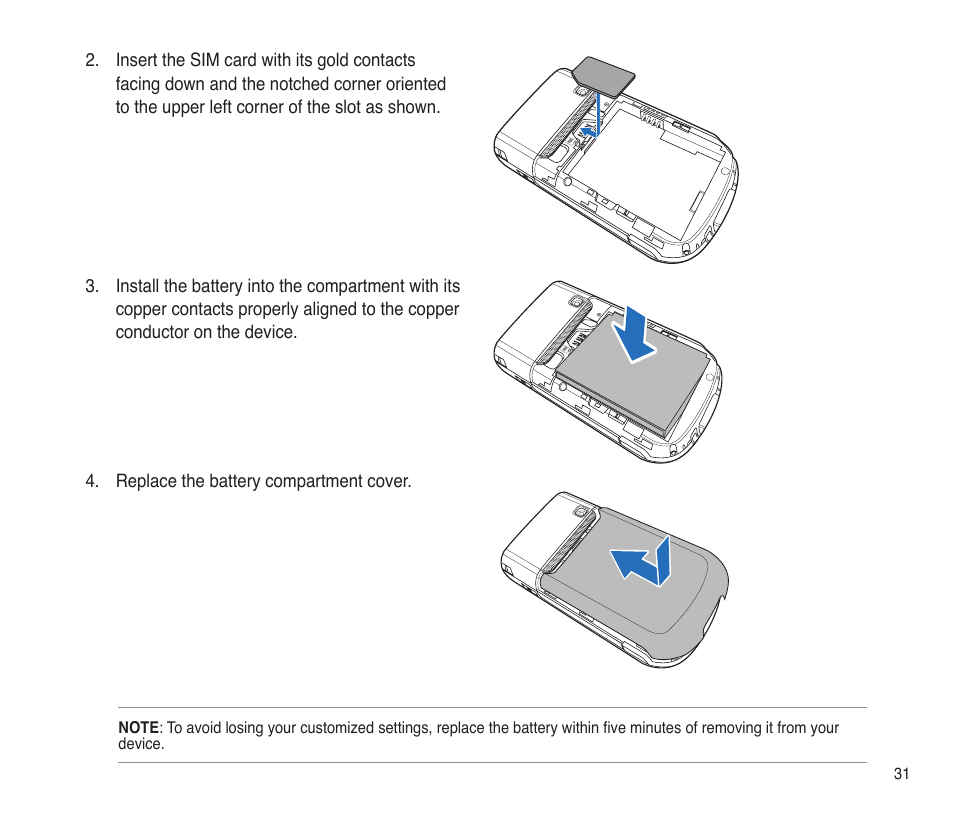 Asus P565 User Manual | Page 31 / 190