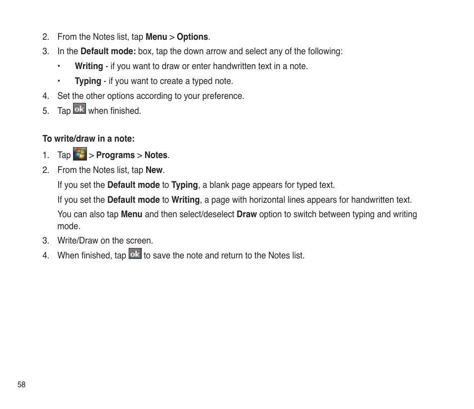 Asus P565 User Manual | Page 58 / 190