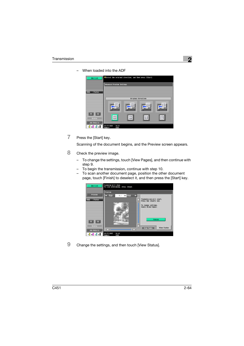 Konica Minolta bizhub C451 User Manual | Page 107 / 399