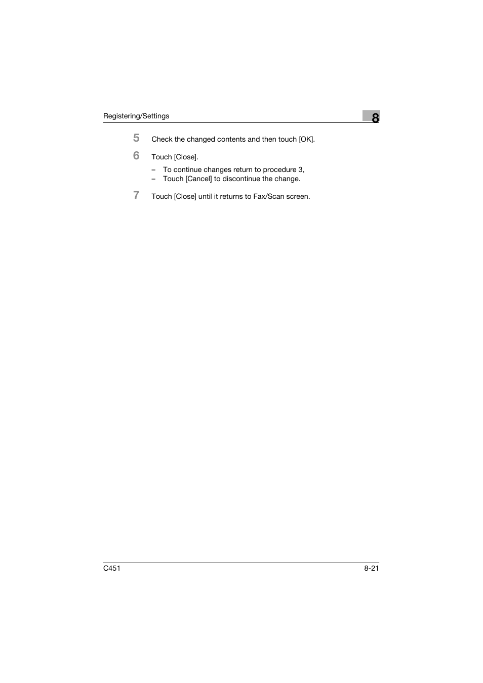 Konica Minolta bizhub C451 User Manual | Page 219 / 399