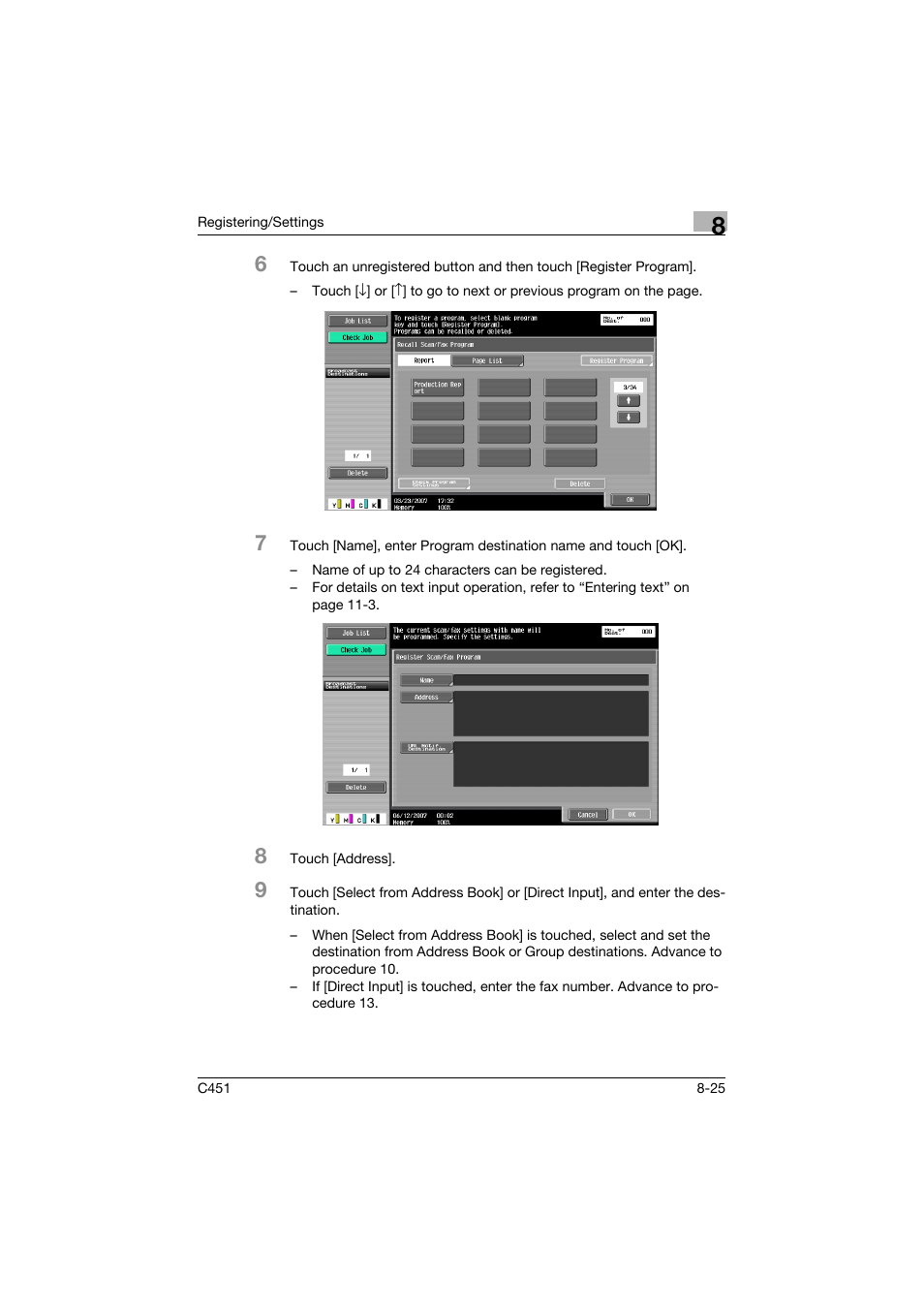 Konica Minolta bizhub C451 User Manual | Page 223 / 399