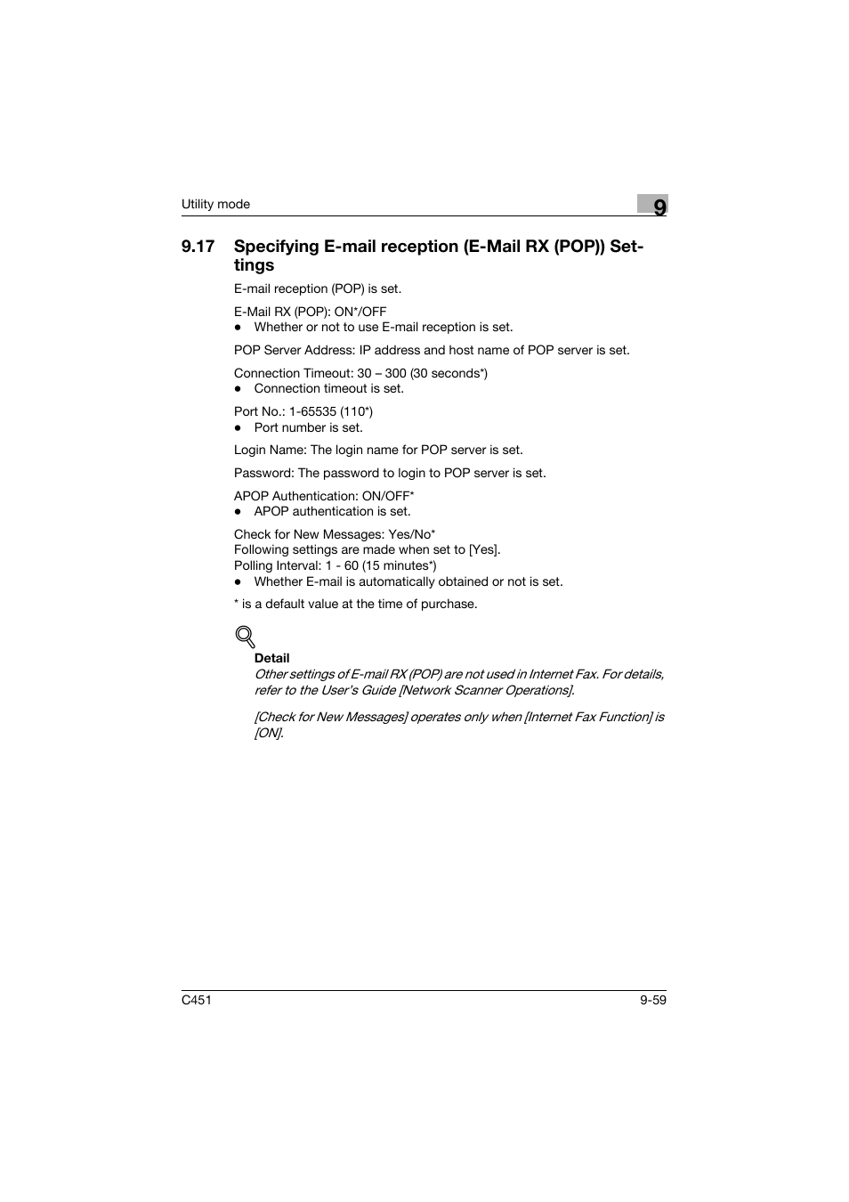 Konica Minolta bizhub C451 User Manual | Page 305 / 399