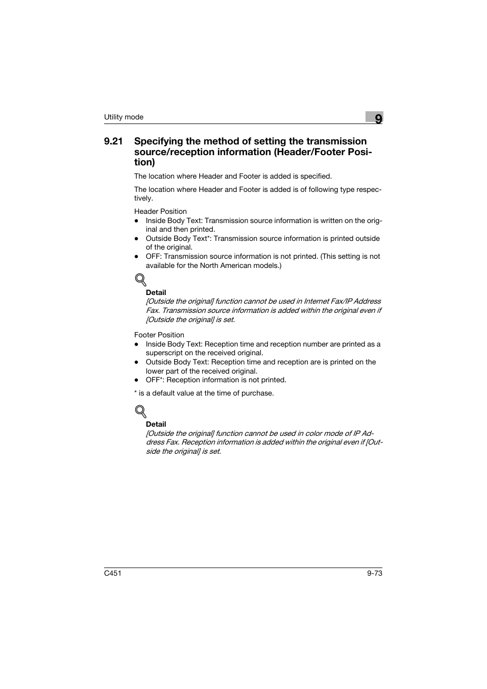 Konica Minolta bizhub C451 User Manual | Page 319 / 399
