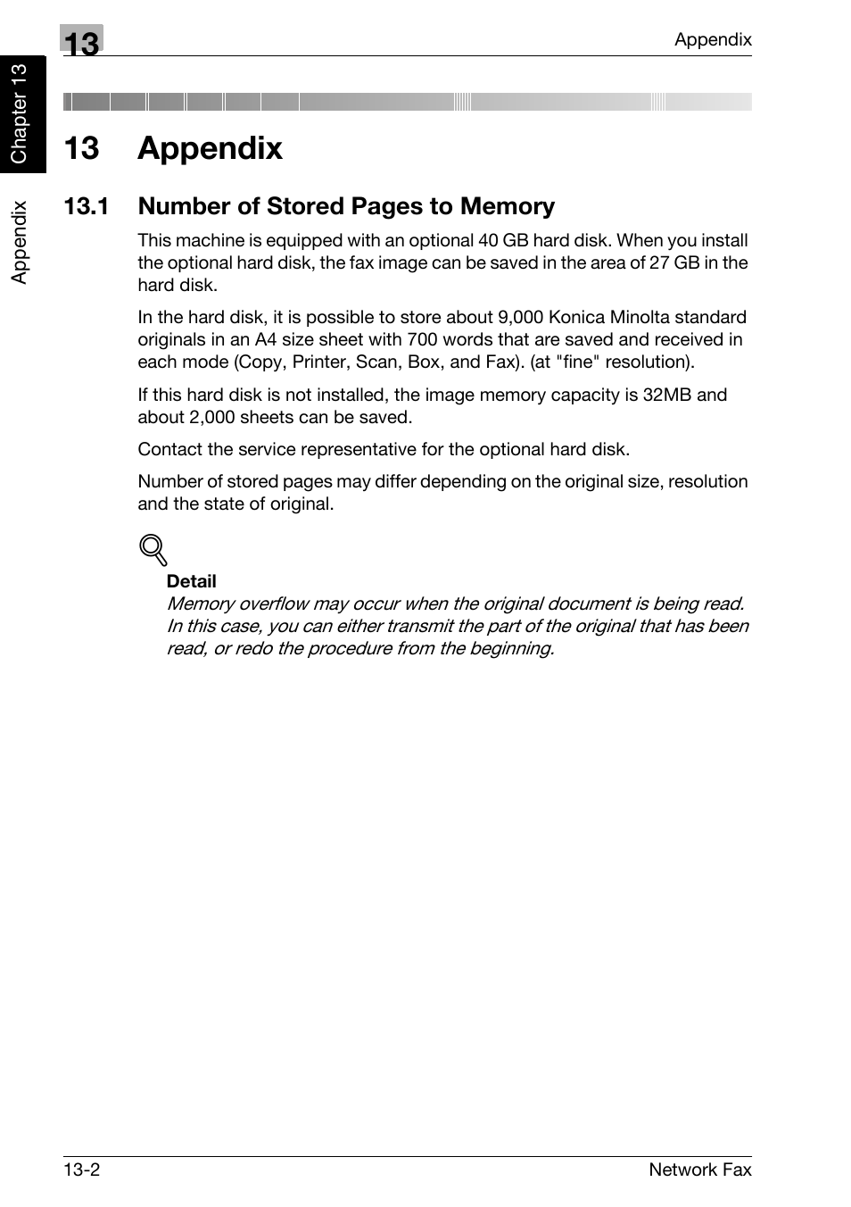 13 appendix | Konica Minolta bizhub 360 User Manual | Page 319 / 334