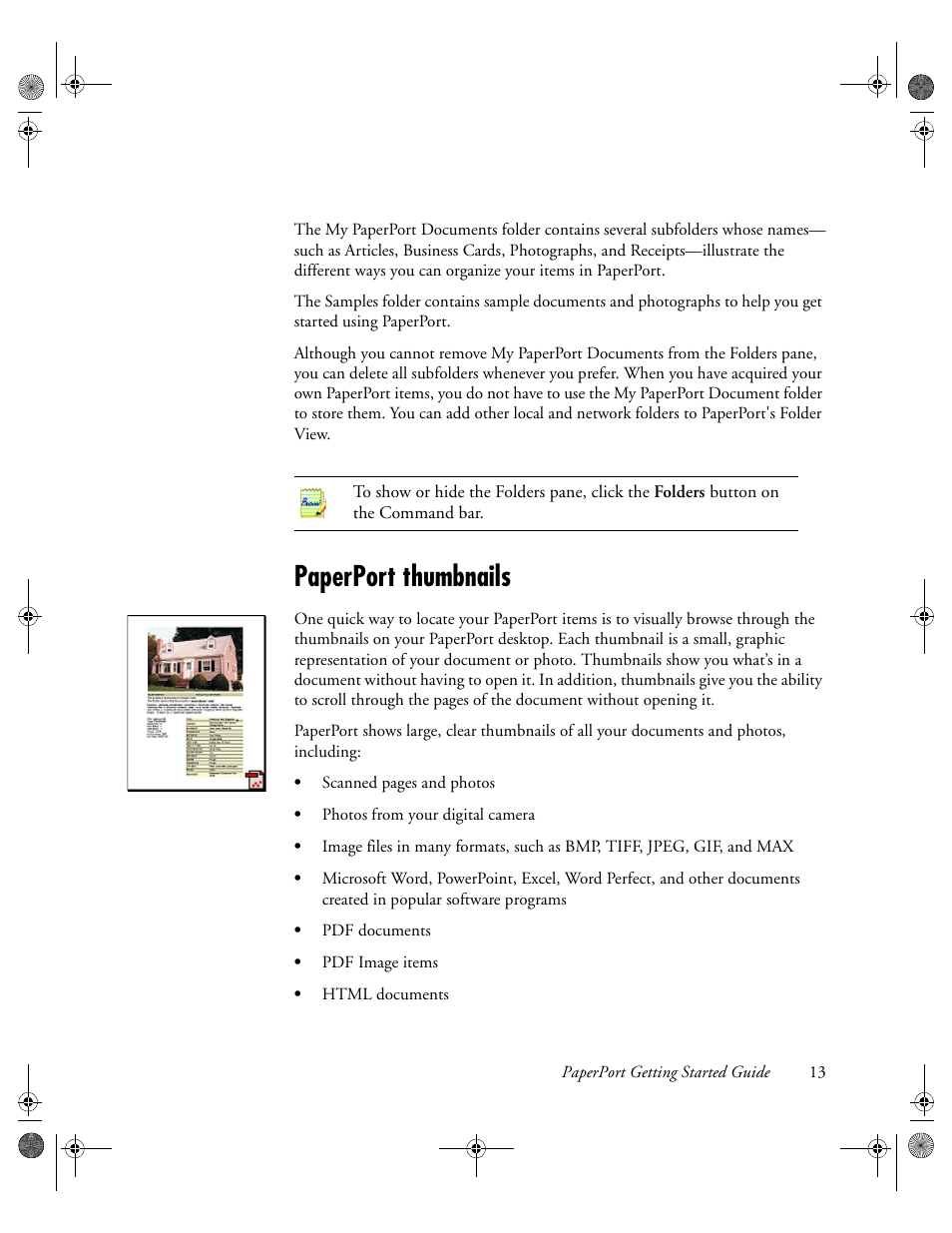 Paperport thumbnails | Konica Minolta Unity User Manual | Page 13 / 35