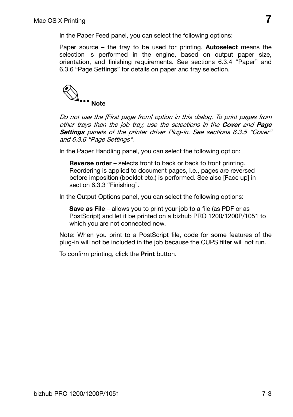 Konica Minolta bizhub PRO 1200 User Manual | Page 129 / 147