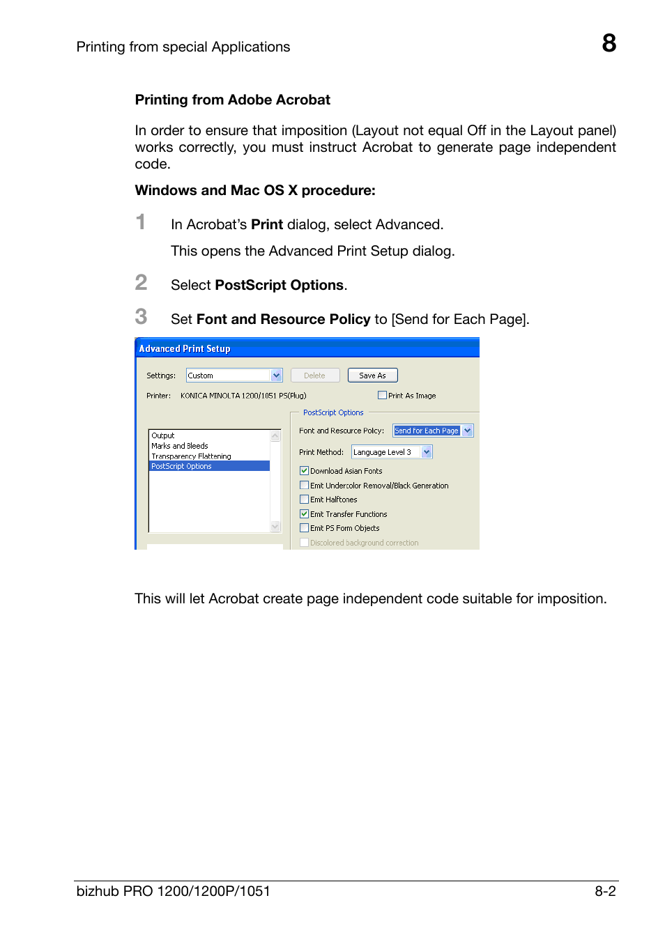 Konica Minolta bizhub PRO 1200 User Manual | Page 134 / 147