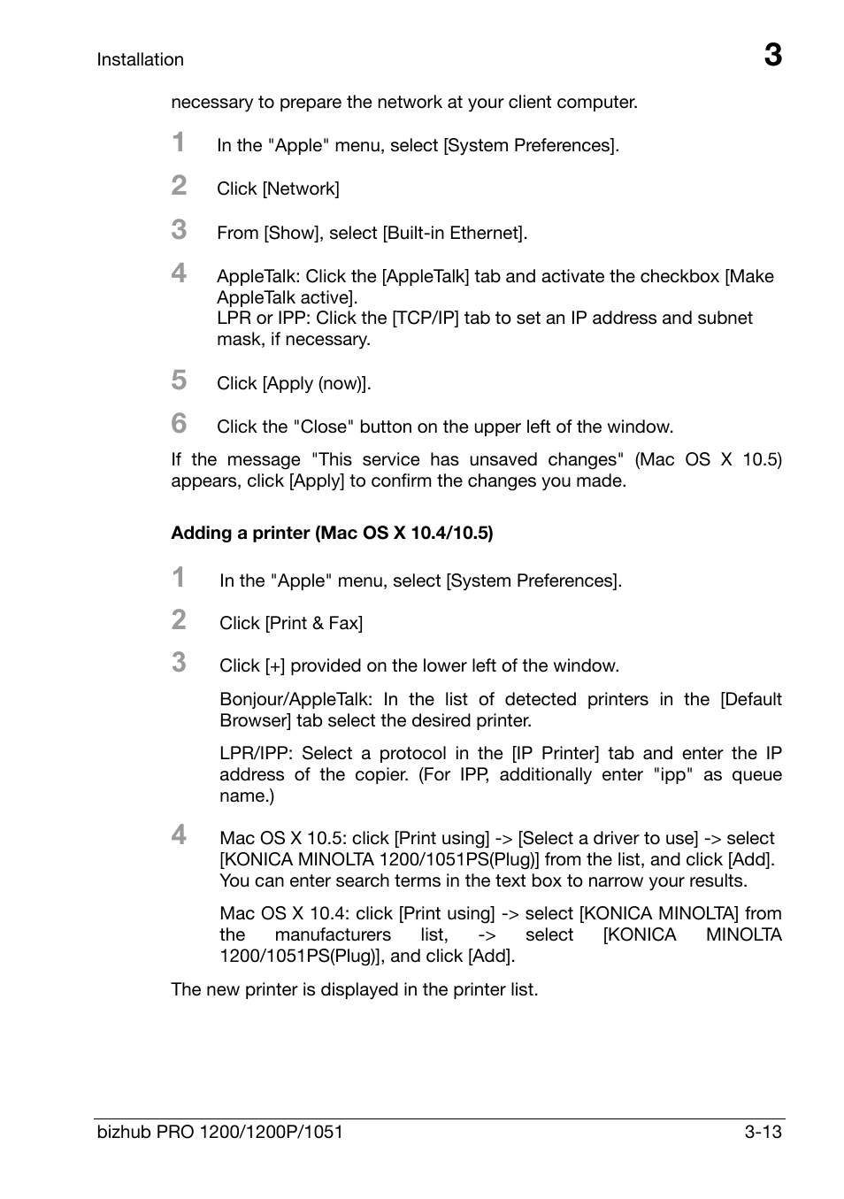 Konica Minolta bizhub PRO 1200 User Manual | Page 32 / 147