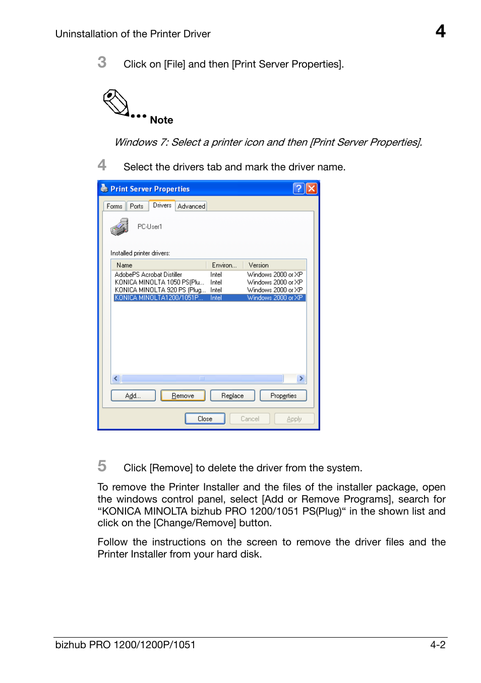 Konica Minolta bizhub PRO 1200 User Manual | Page 38 / 147