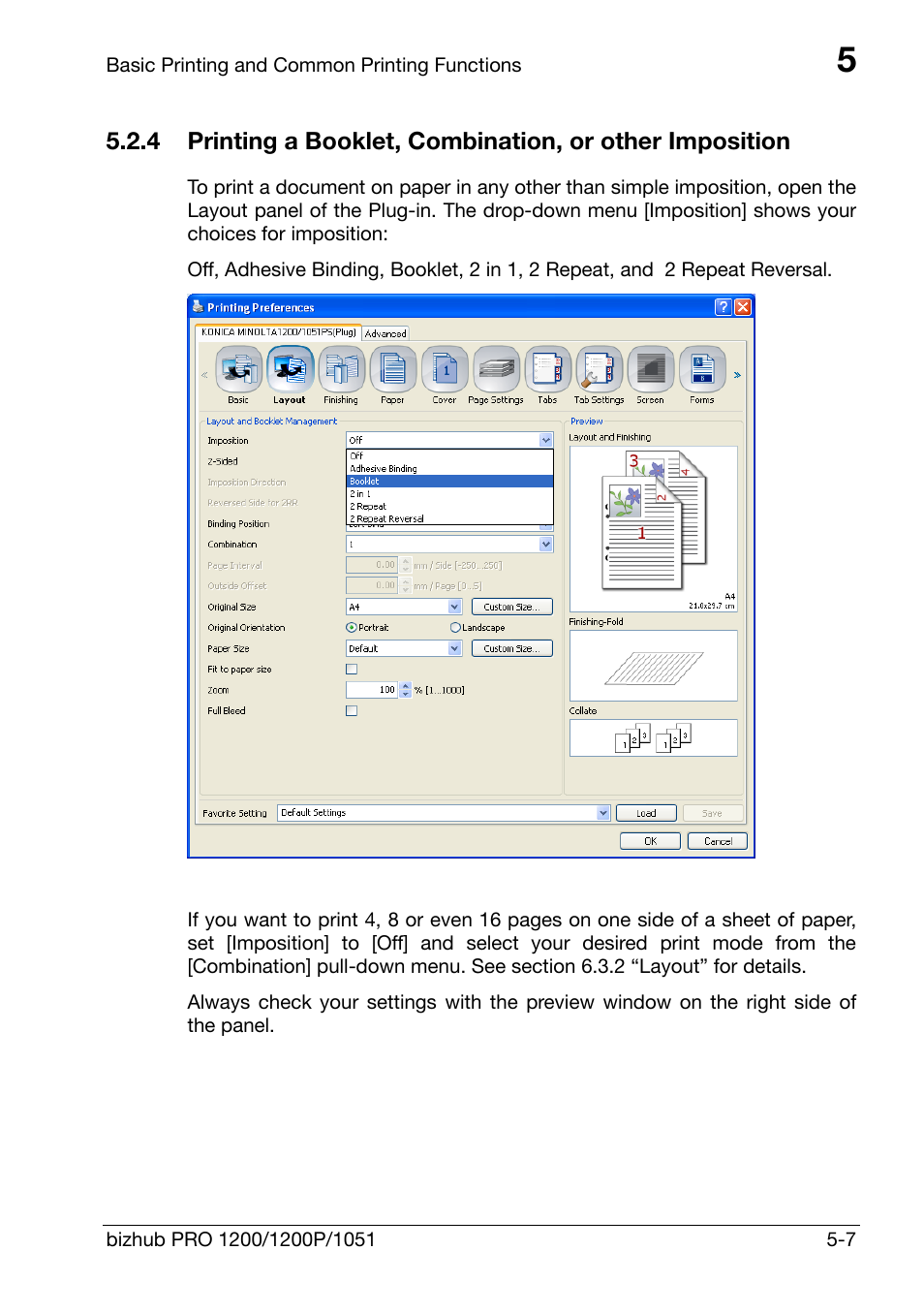 Konica Minolta bizhub PRO 1200 User Manual | Page 47 / 147