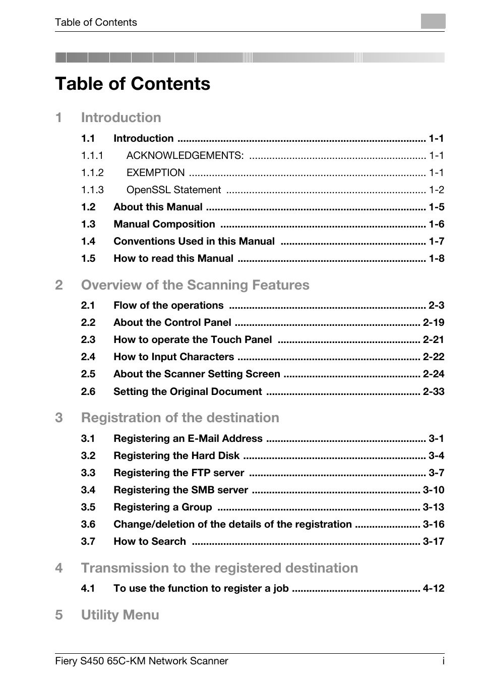 Konica Minolta bizhub PRO C6500P User Manual | Page 2 / 101