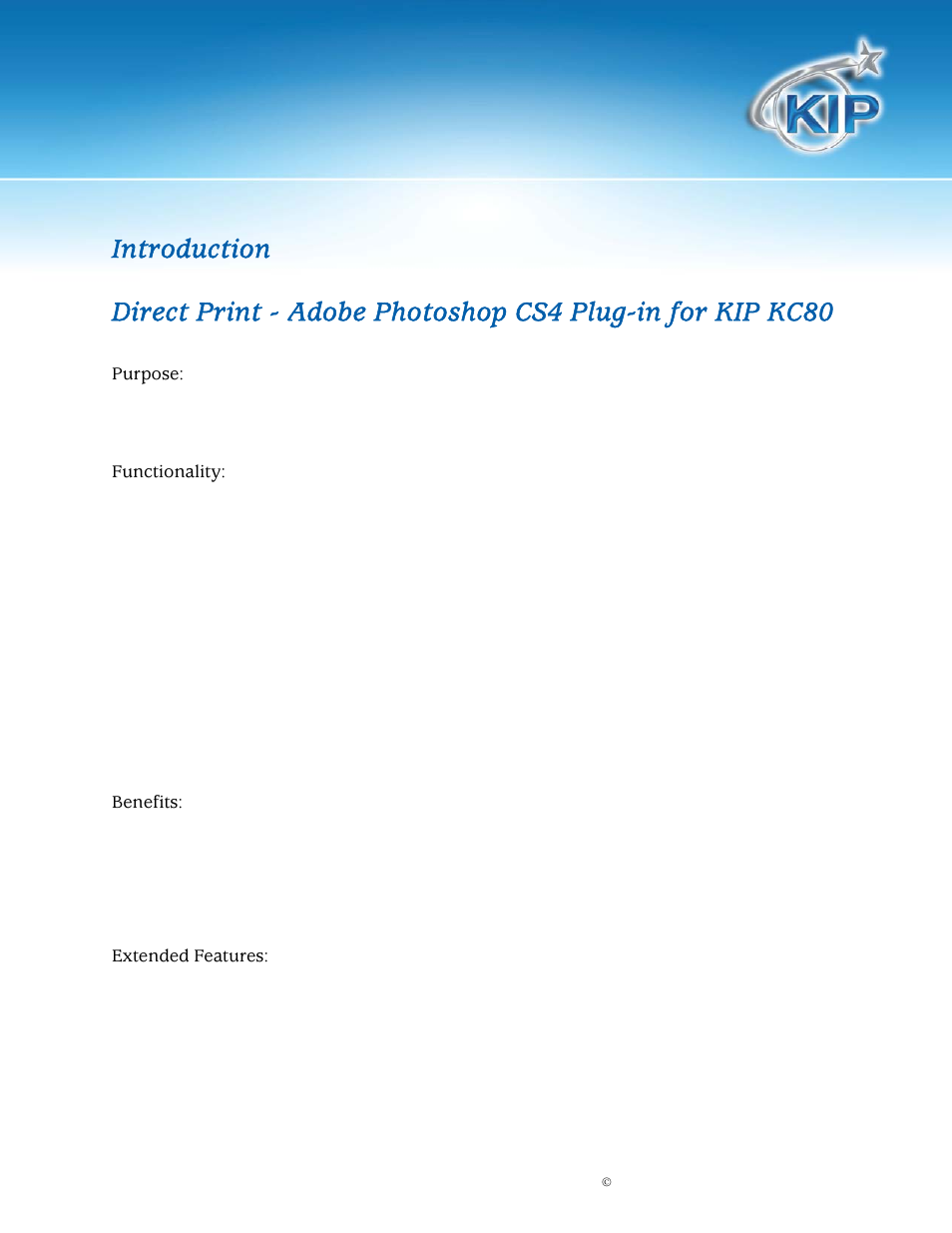 Kip adobe photoshop plug-in | Konica Minolta KIP Color 80 User Manual | Page 4 / 12