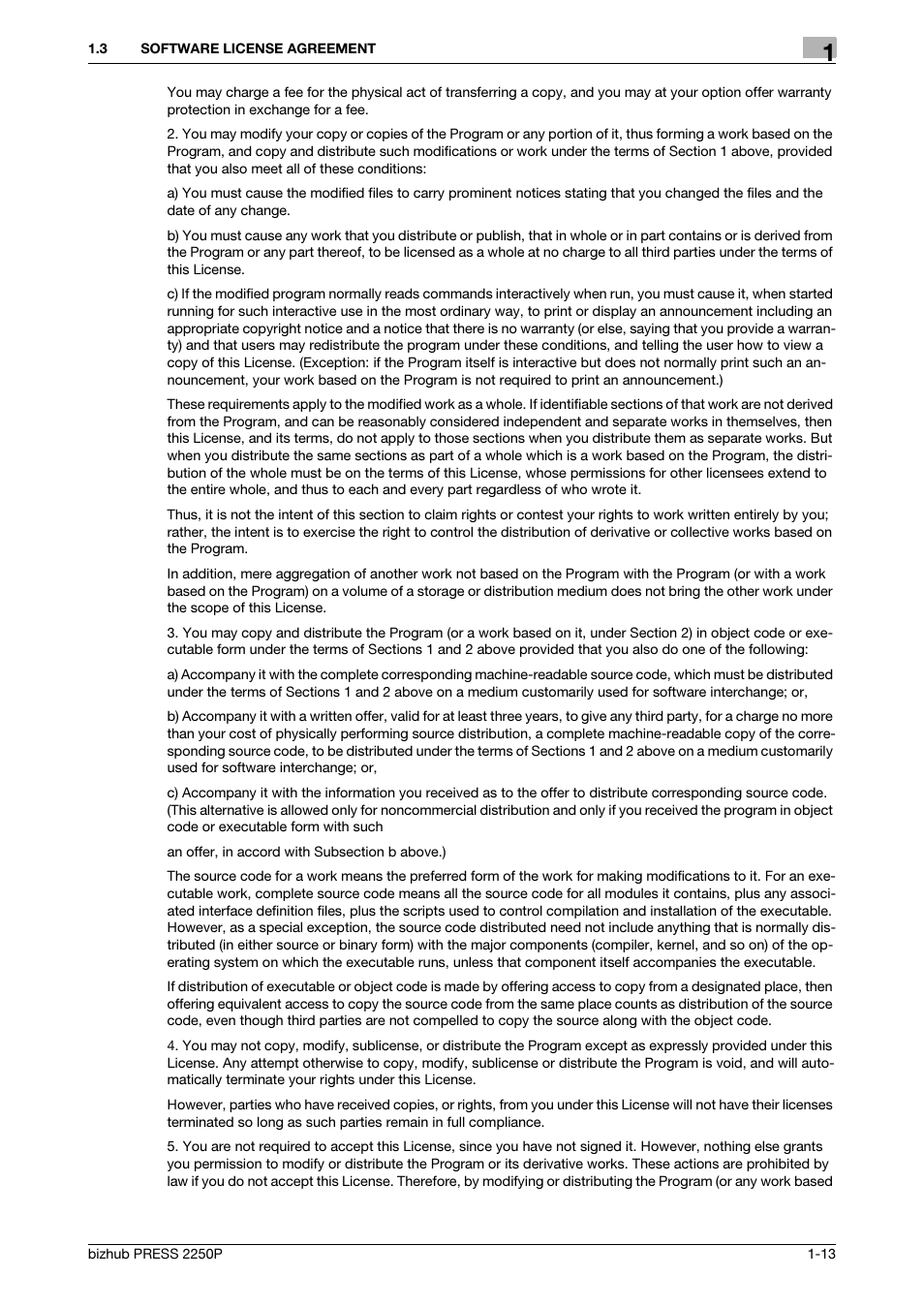 Konica Minolta bizhub PRESS 2250P User Manual | Page 15 / 92