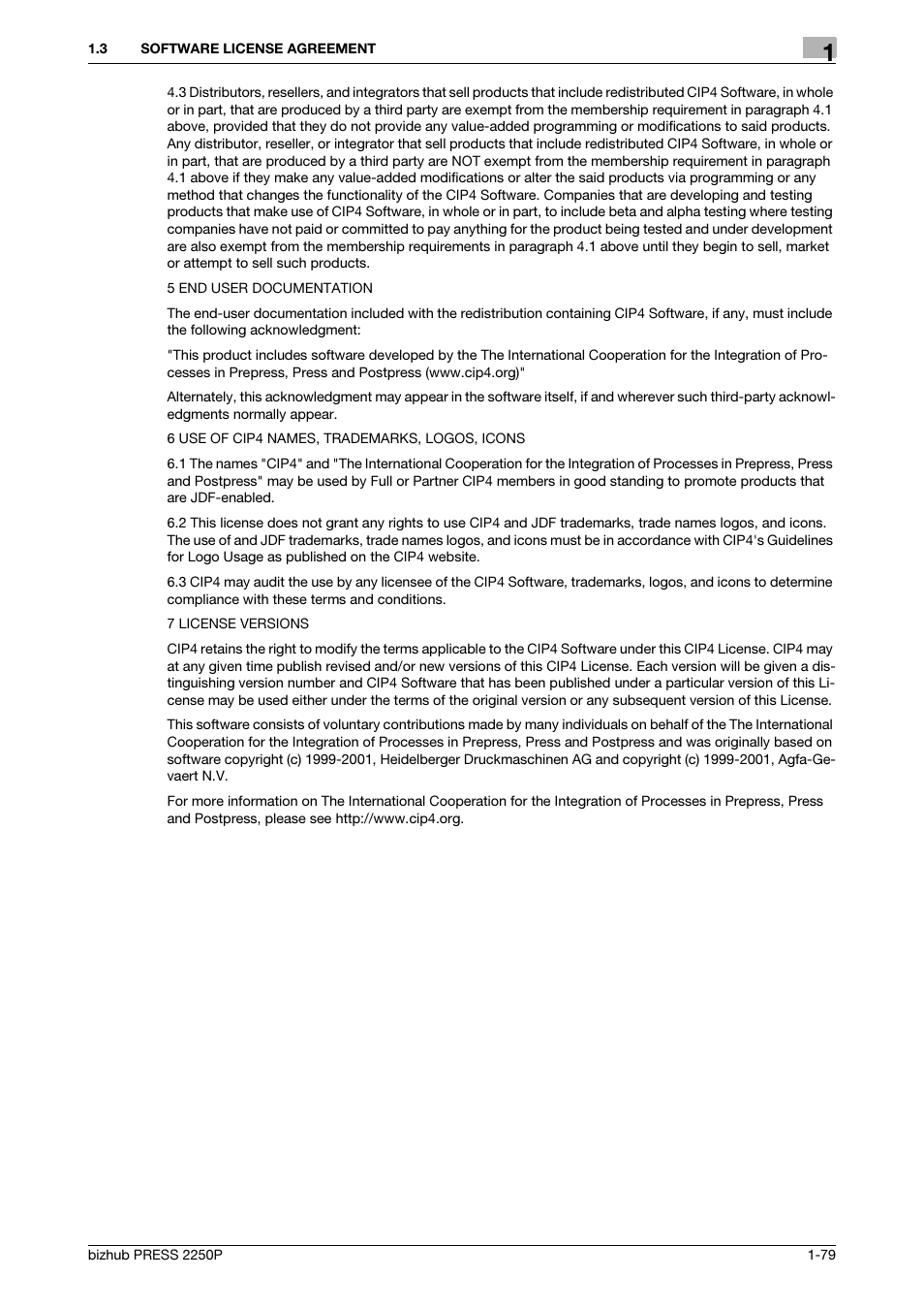 Konica Minolta bizhub PRESS 2250P User Manual | Page 81 / 92