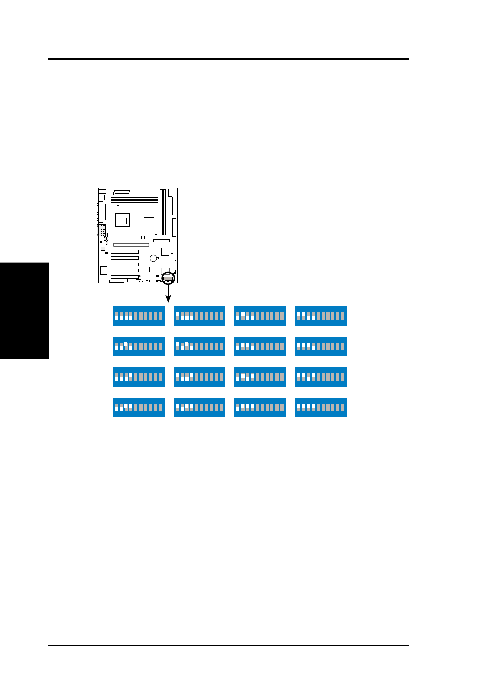 Hardware setup, 20 asus p4t-e user’s manual, Motherboard settings 3. h/w setup | Cpu ratio multiplier table | Asus P4T-E User Manual | Page 20 / 96