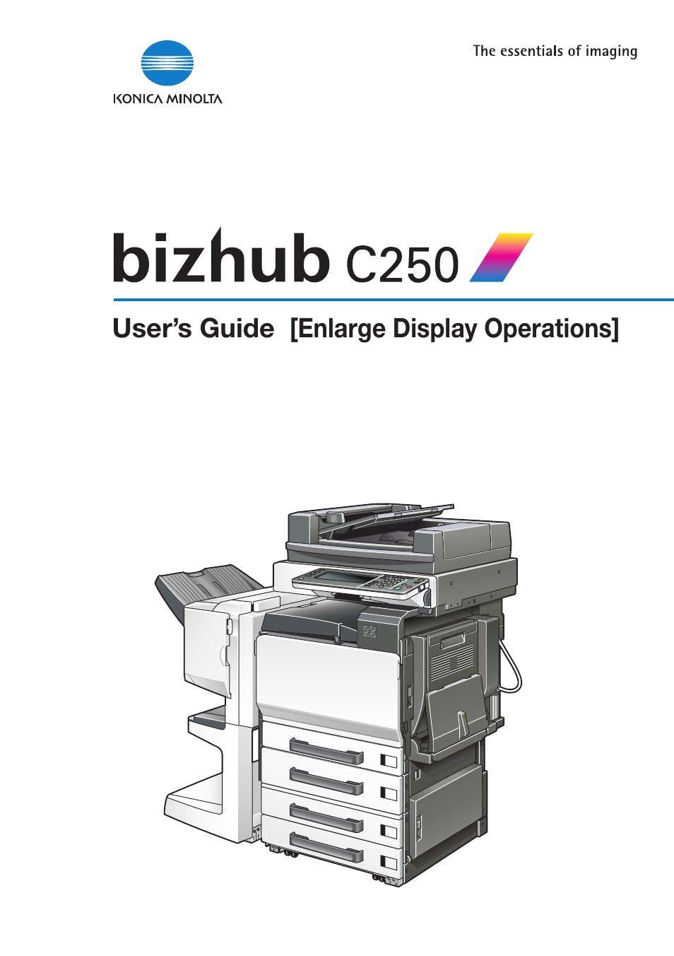 Konica Minolta bizhub C250 User Manual | 162 pages