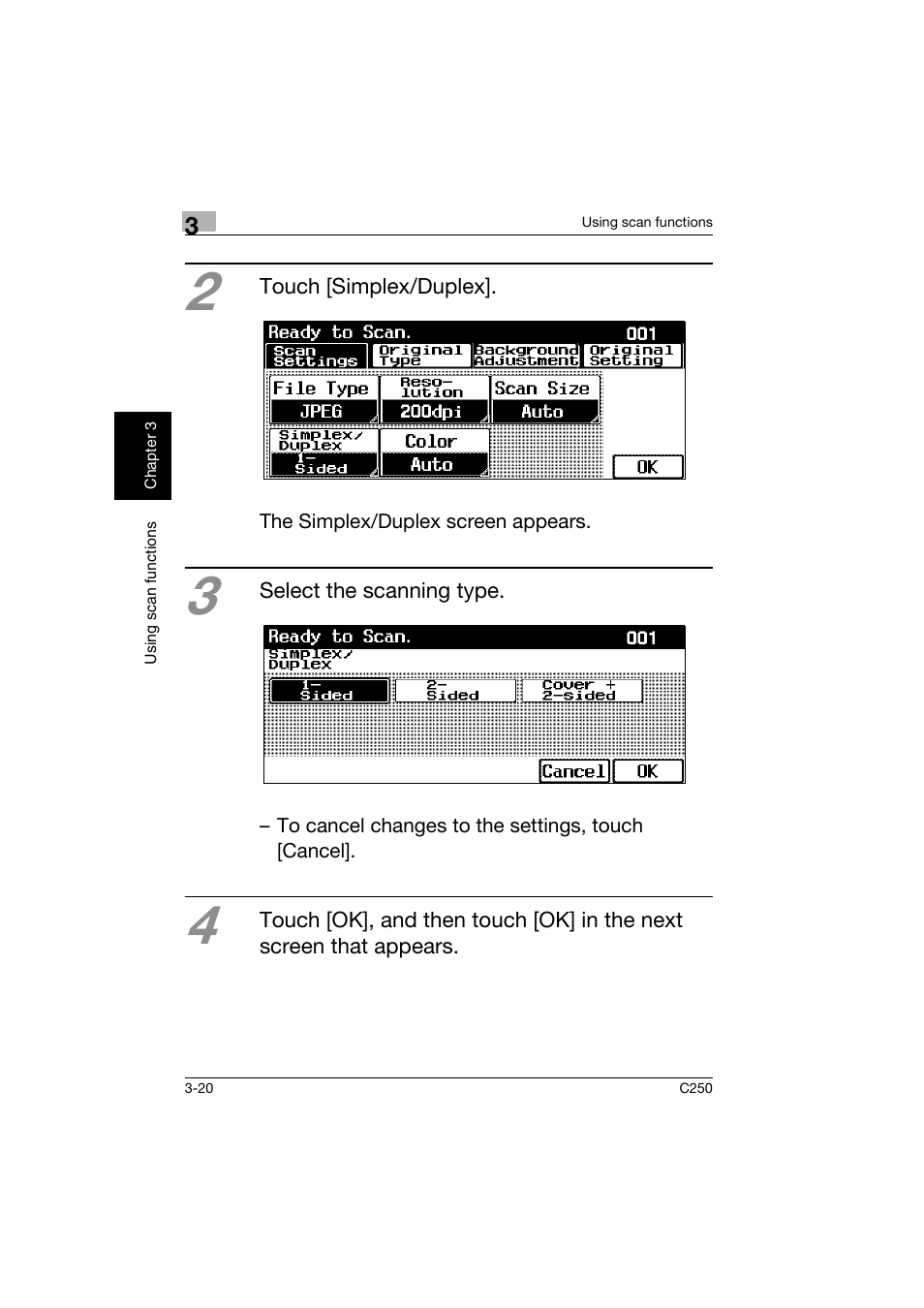 Konica Minolta bizhub C250 User Manual | Page 107 / 162