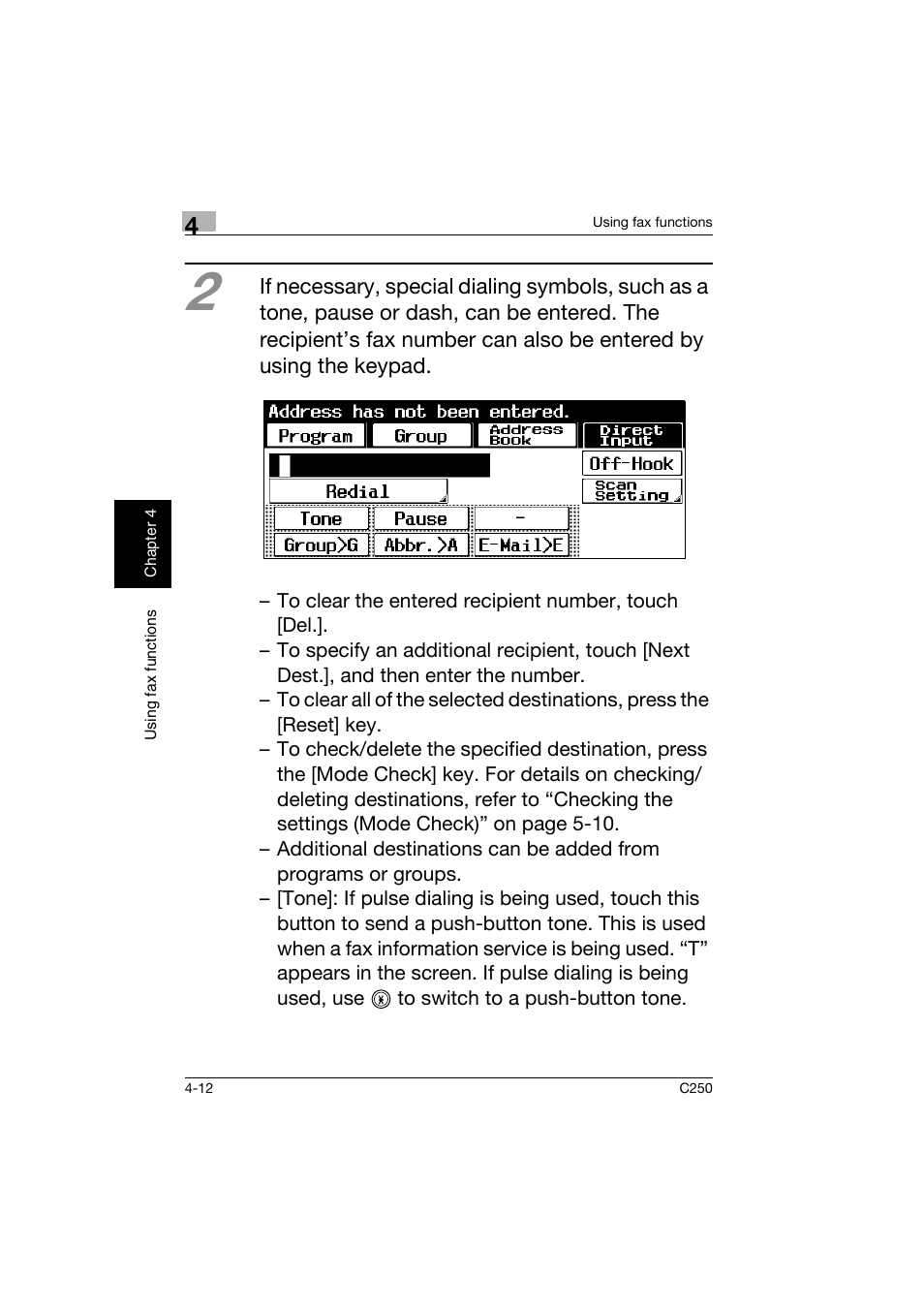 Konica Minolta bizhub C250 User Manual | Page 131 / 162