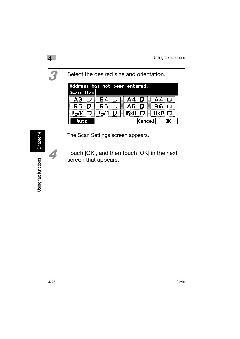 Konica Minolta bizhub C250 User Manual | Page 145 / 162