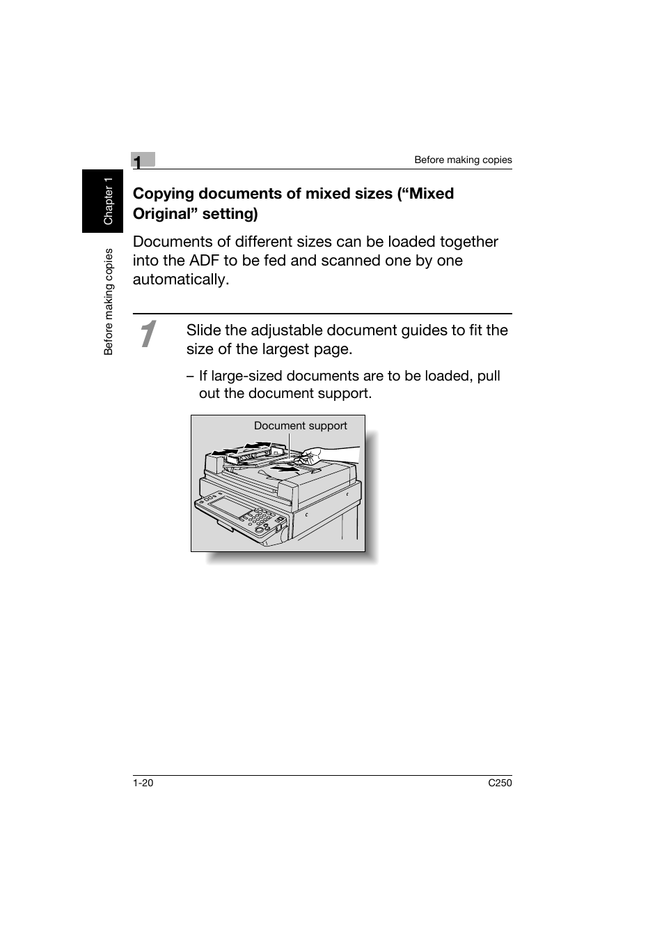 Konica Minolta bizhub C250 User Manual | Page 29 / 162