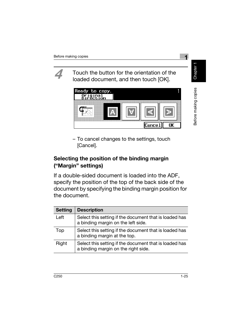 Konica Minolta bizhub C250 User Manual | Page 34 / 162