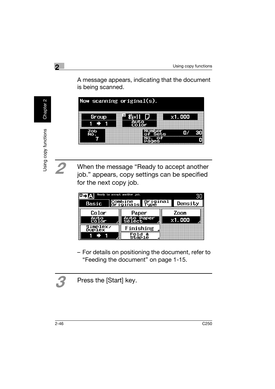 Konica Minolta bizhub C250 User Manual | Page 83 / 162