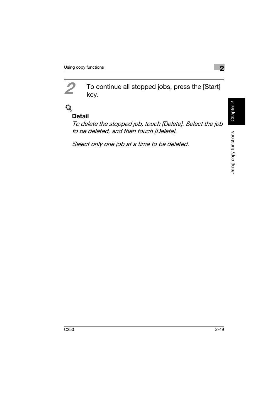 Konica Minolta bizhub C250 User Manual | Page 86 / 162