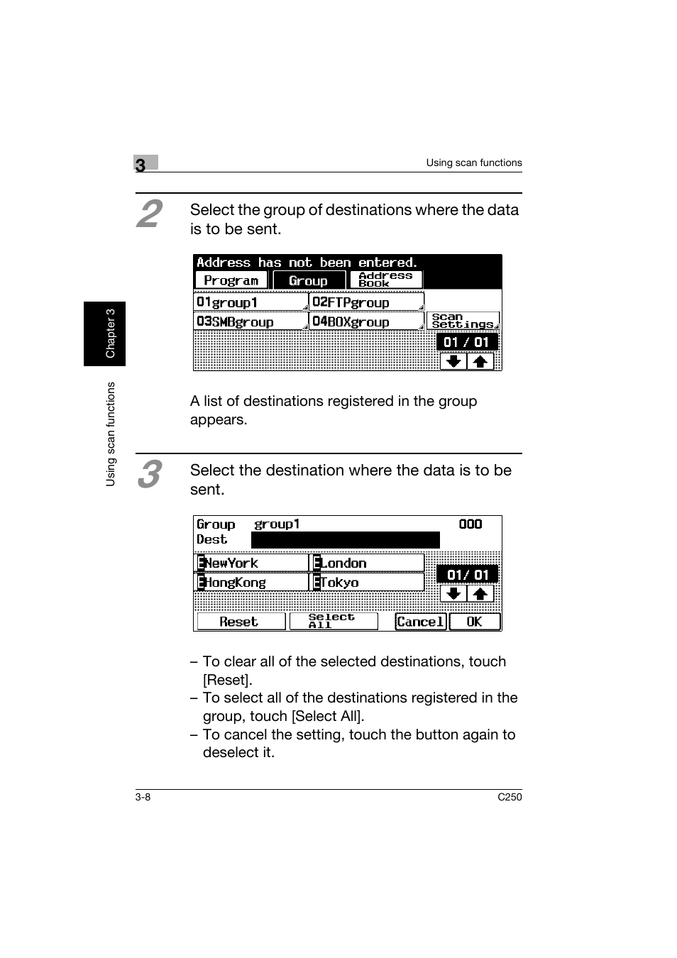 Konica Minolta bizhub C250 User Manual | Page 95 / 162